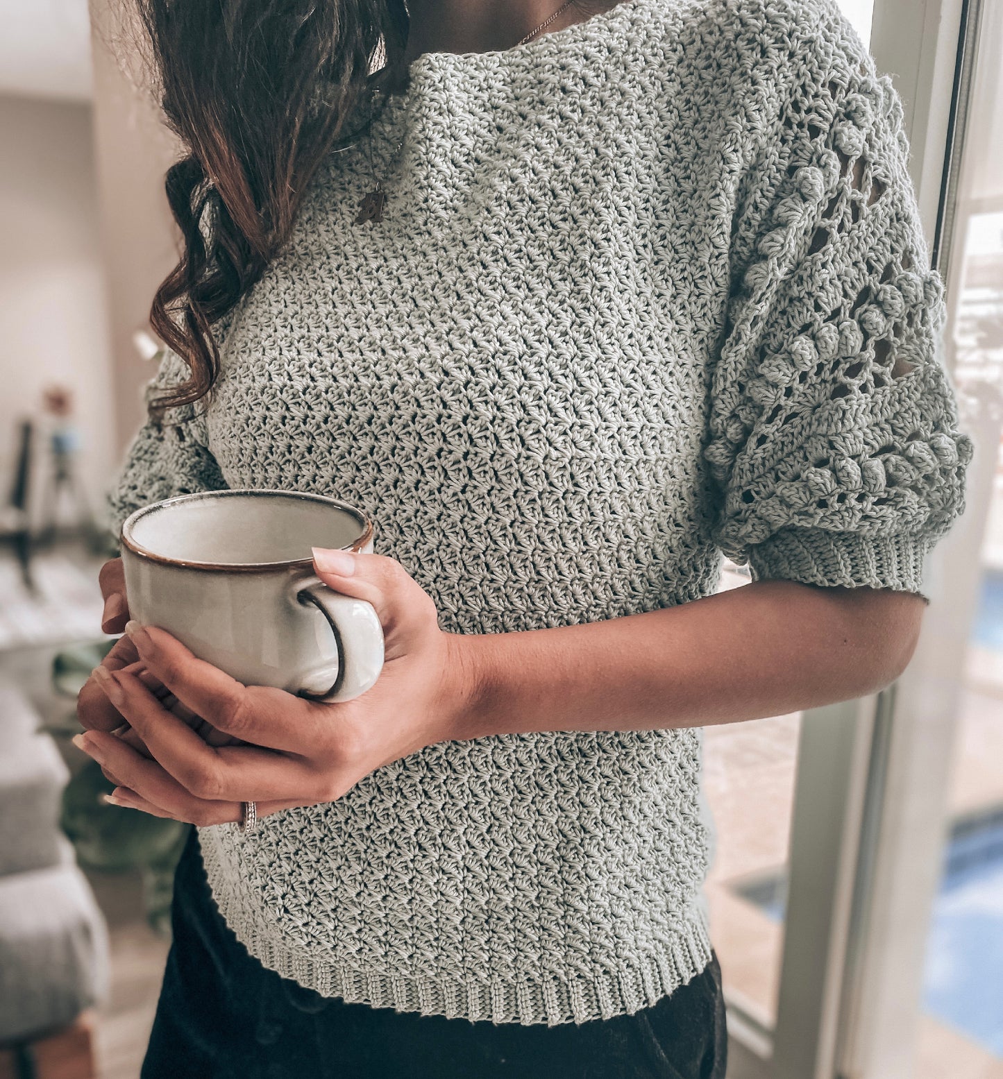 Hello Summer Blouse Crochet pattern