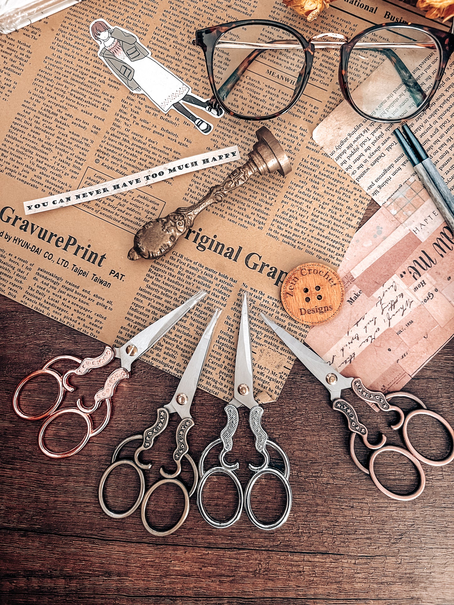 Antique Scissors