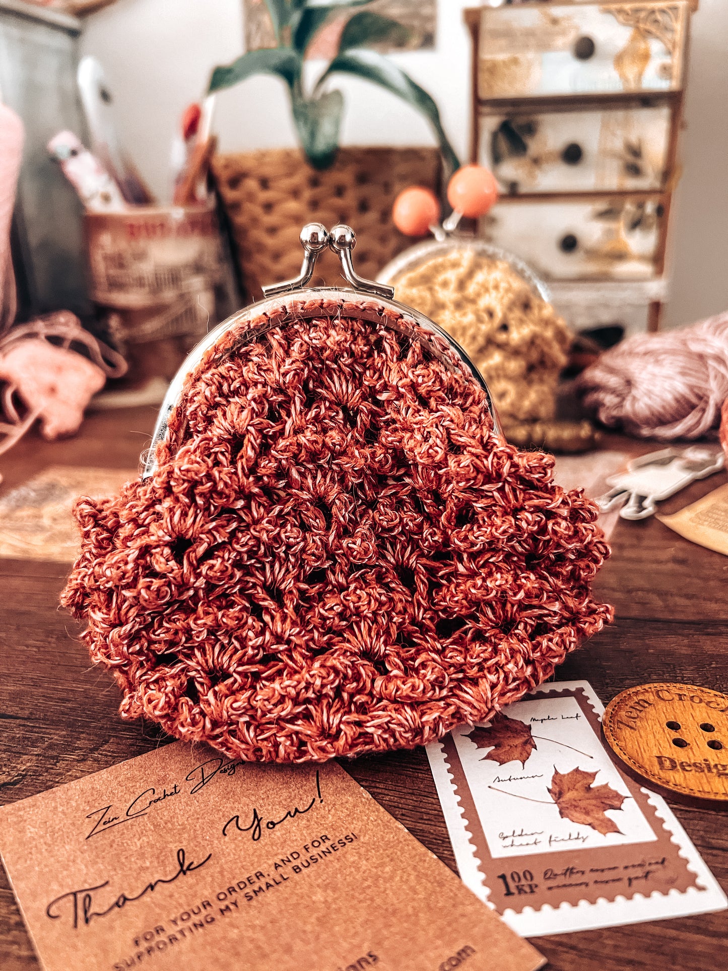 The Vintage Coin Purse (Crochet Kit)