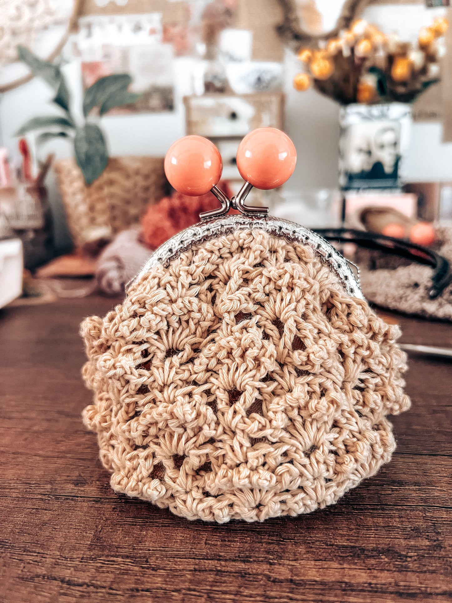 The Vintage Coin Purse (Crochet Kit)