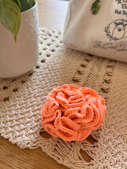 The Coral Scrunchie - Handmade