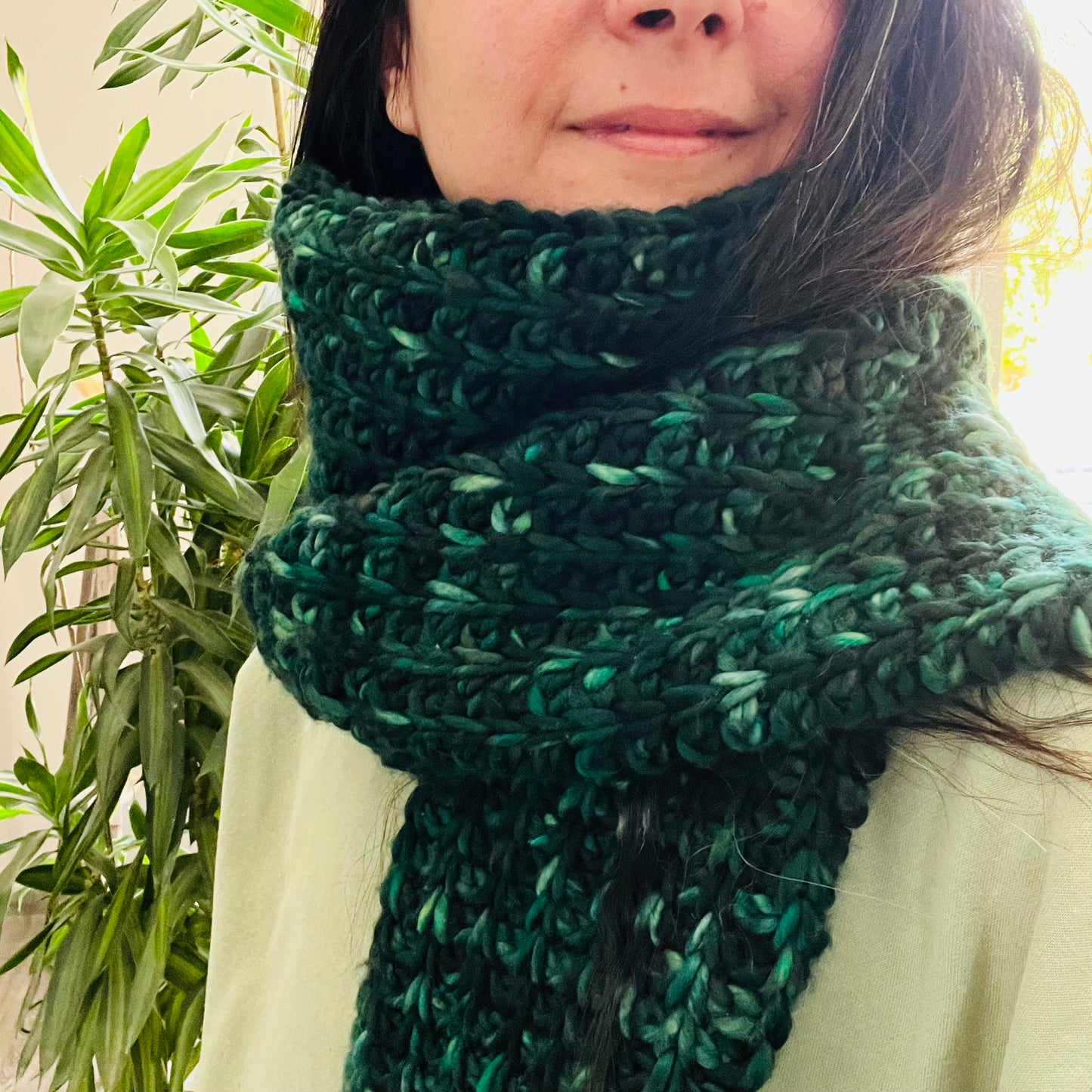 Marigold Scarf Tunisian Crochet Pattern