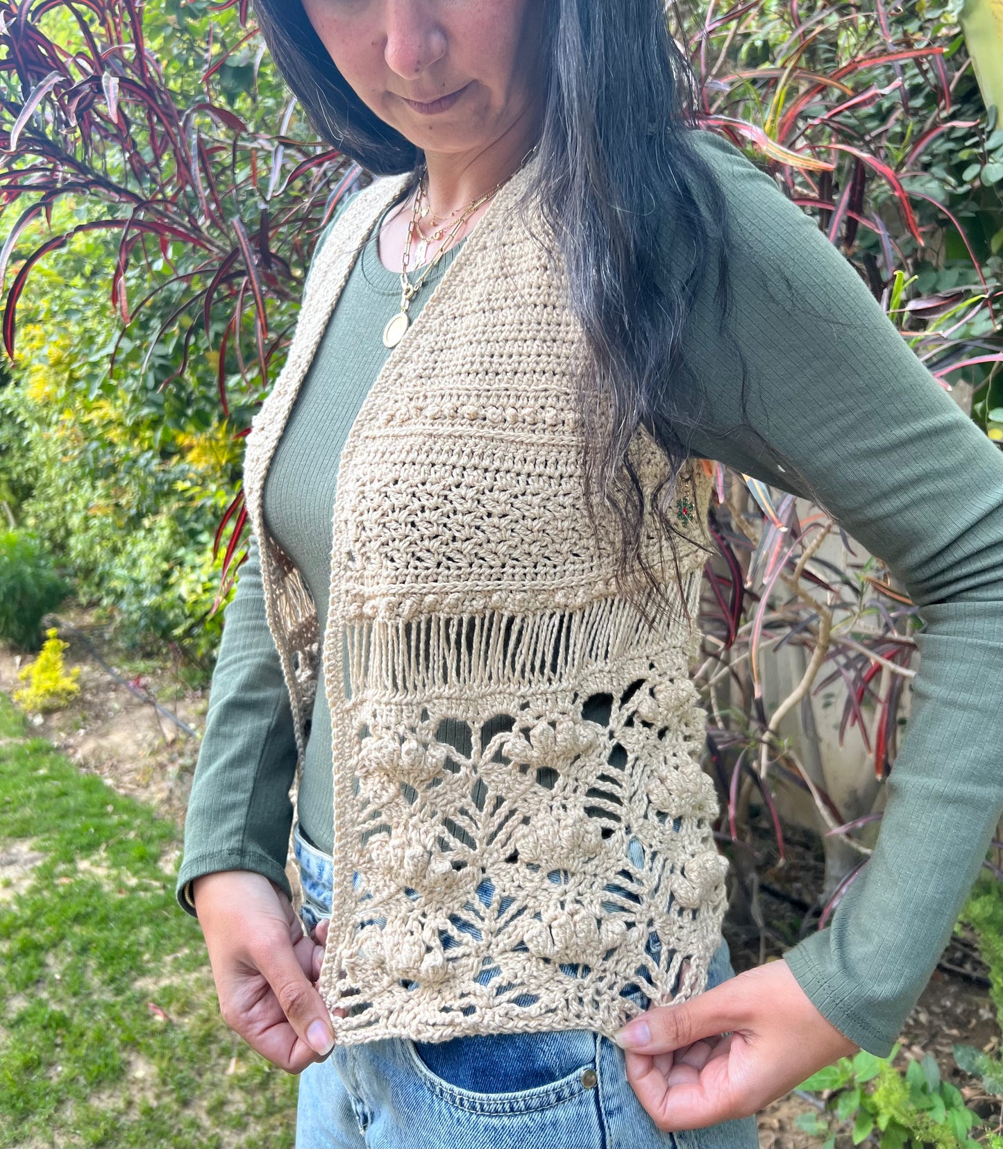 Boho Vest Crochet Pattern