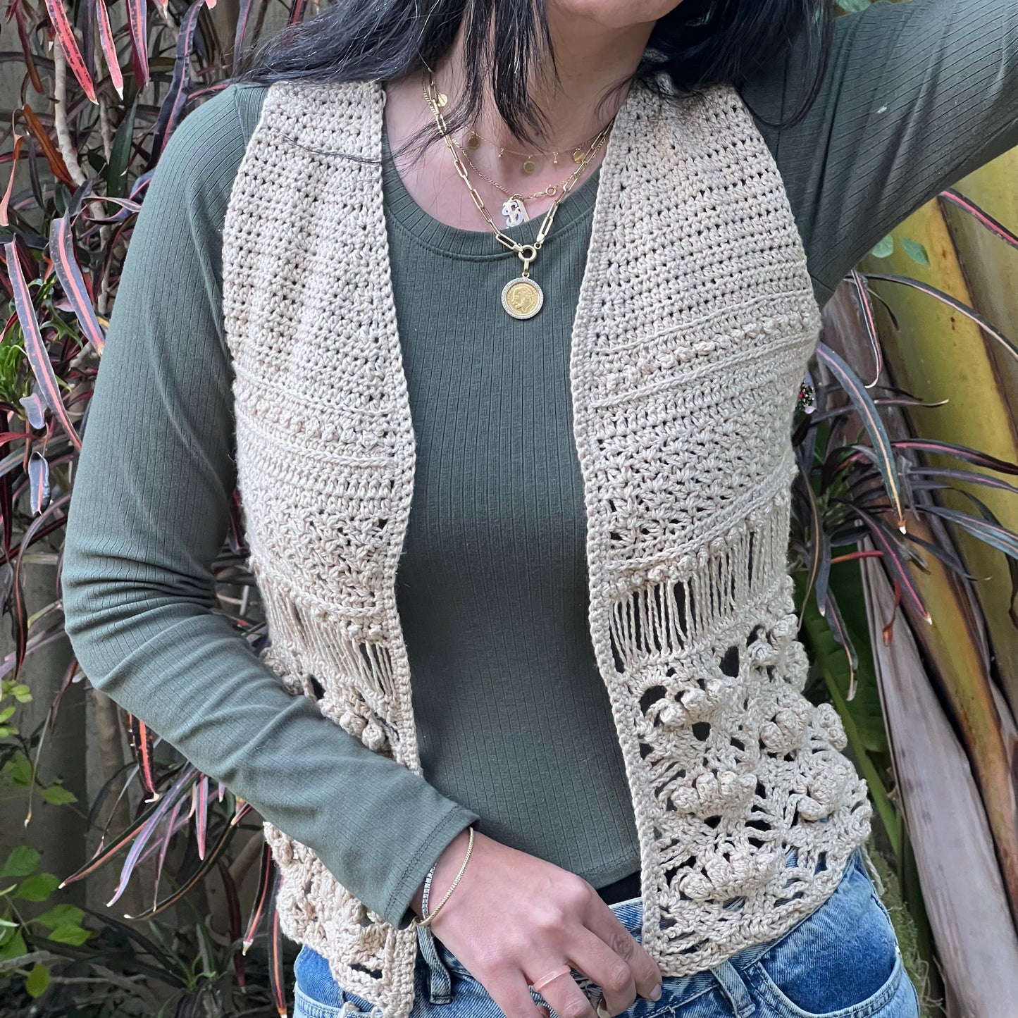 Boho Vest Crochet Pattern