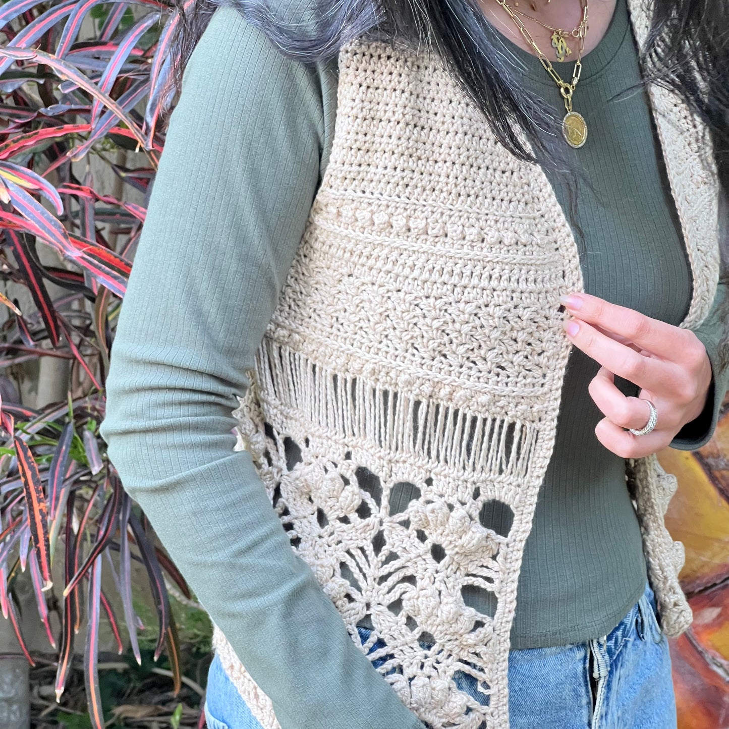 Boho Vest Crochet Pattern