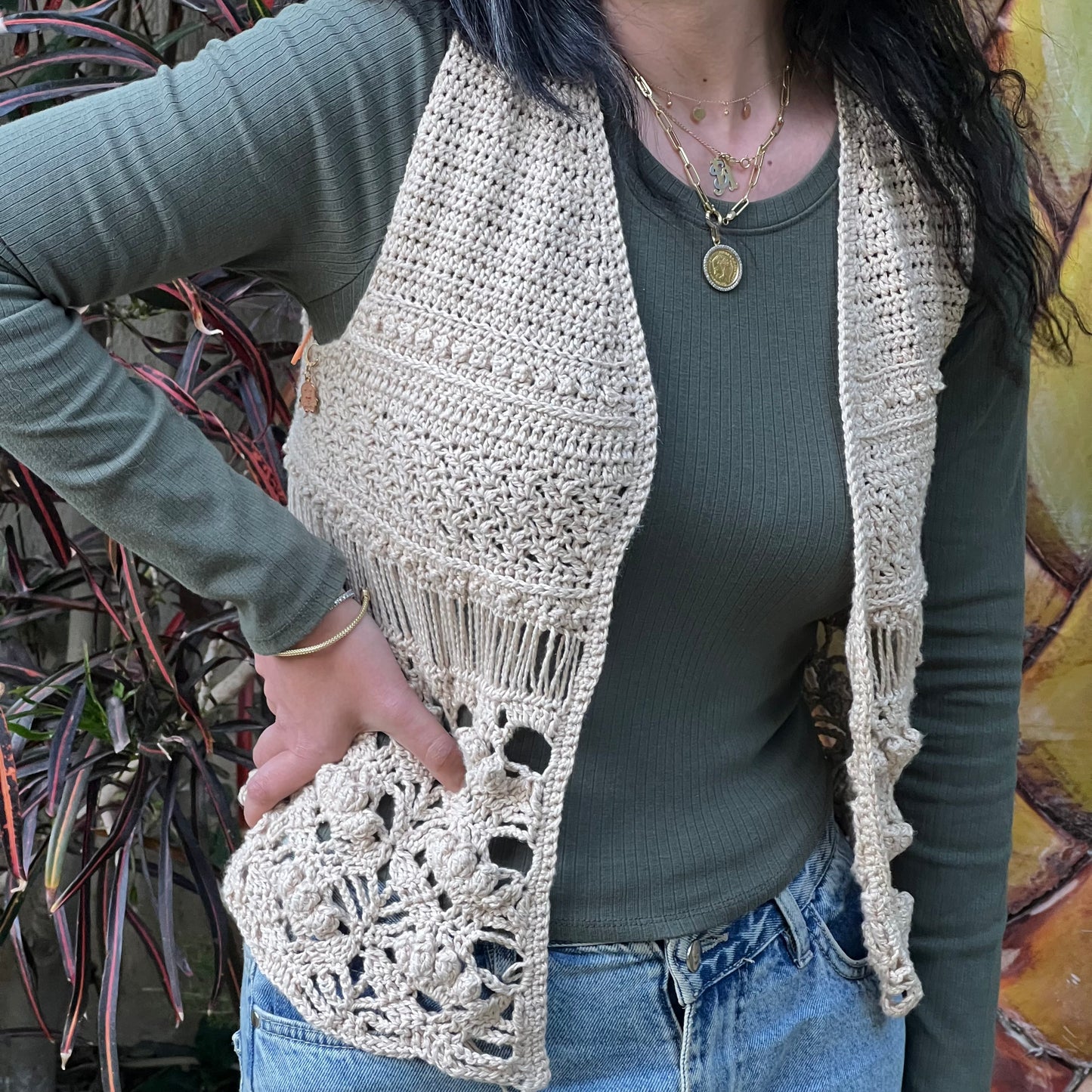 Boho Vest Crochet Pattern