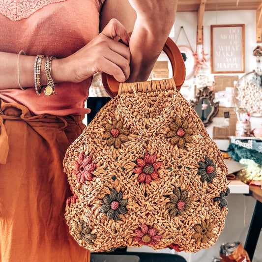 Coachella Raffia Bag