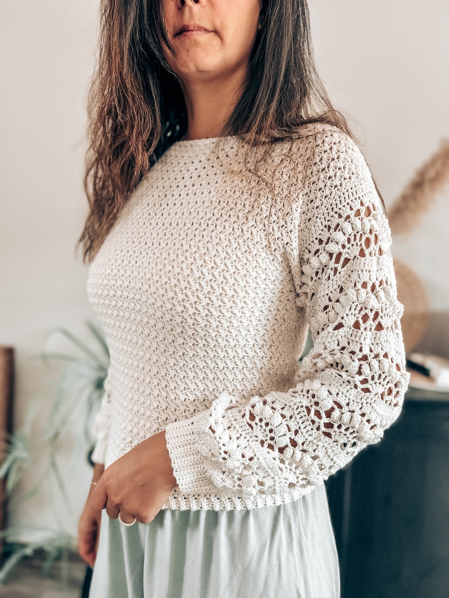 Hello Summer Blouse Crochet pattern