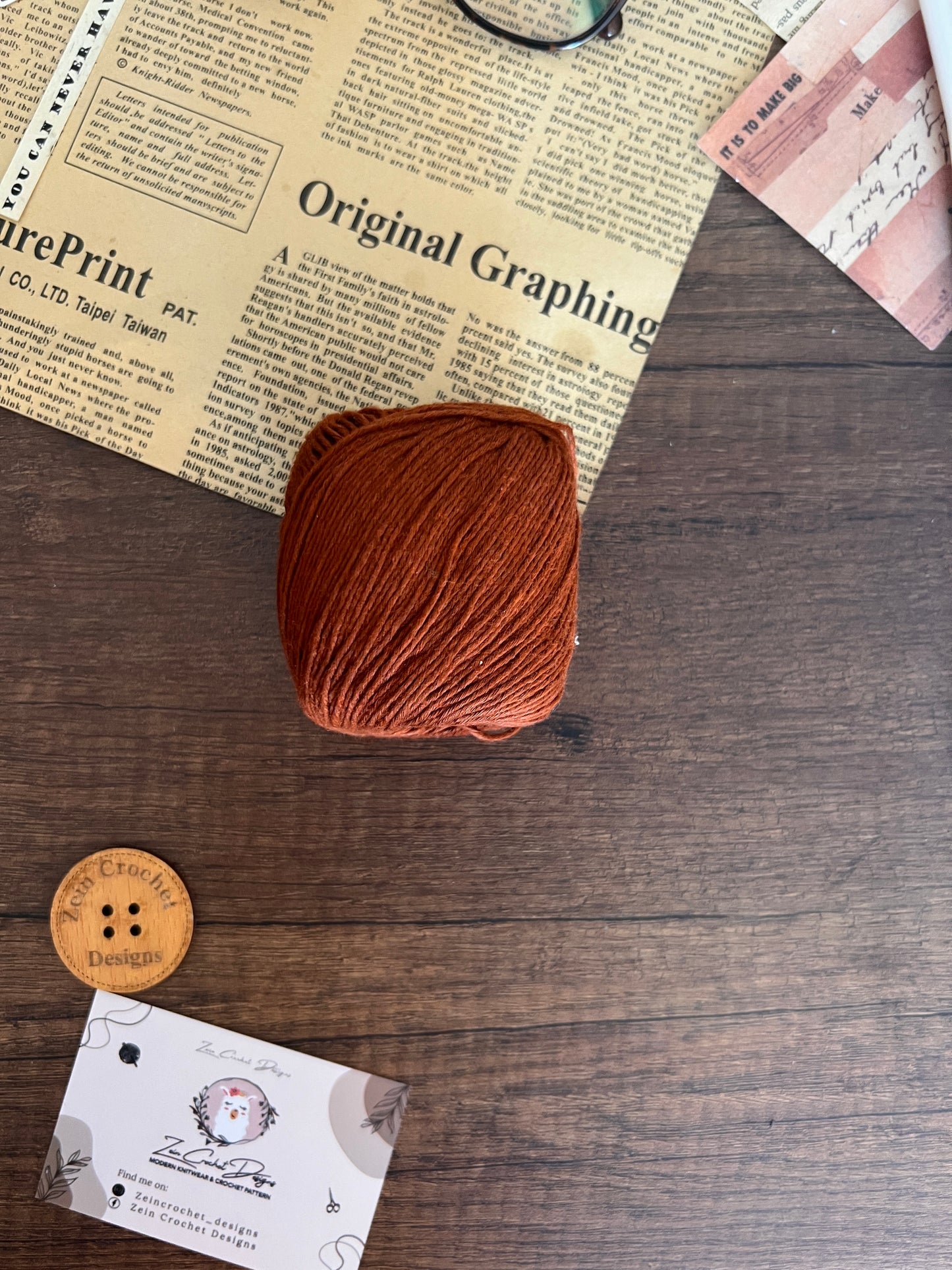 100% Cotton Yarn (fingering)