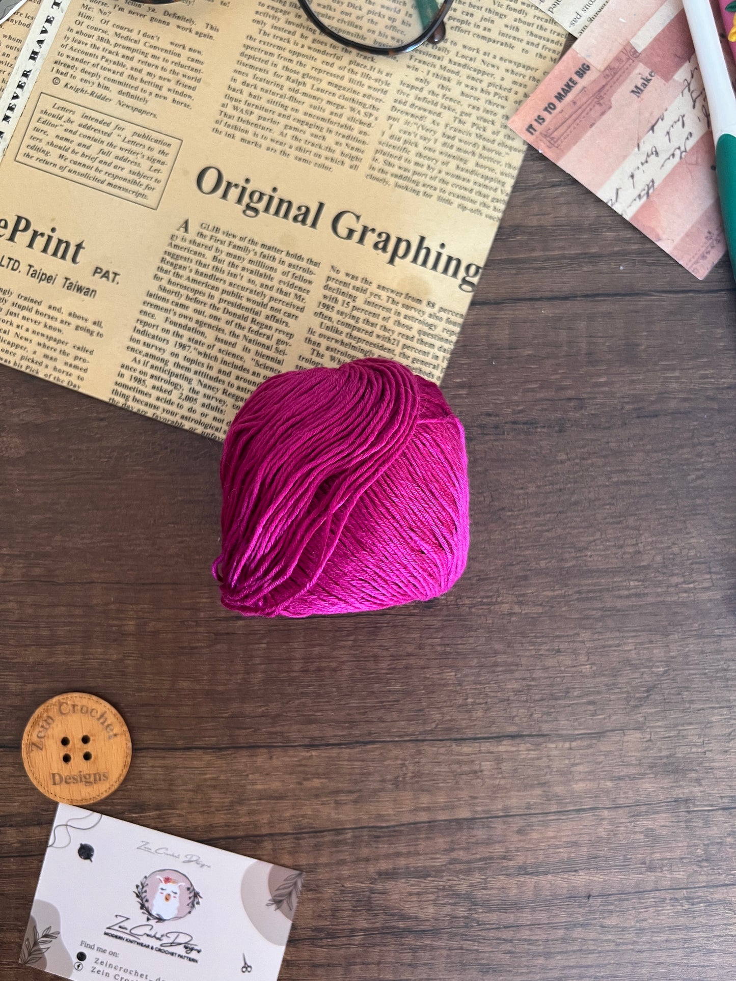 100% Cotton Yarn (fingering)