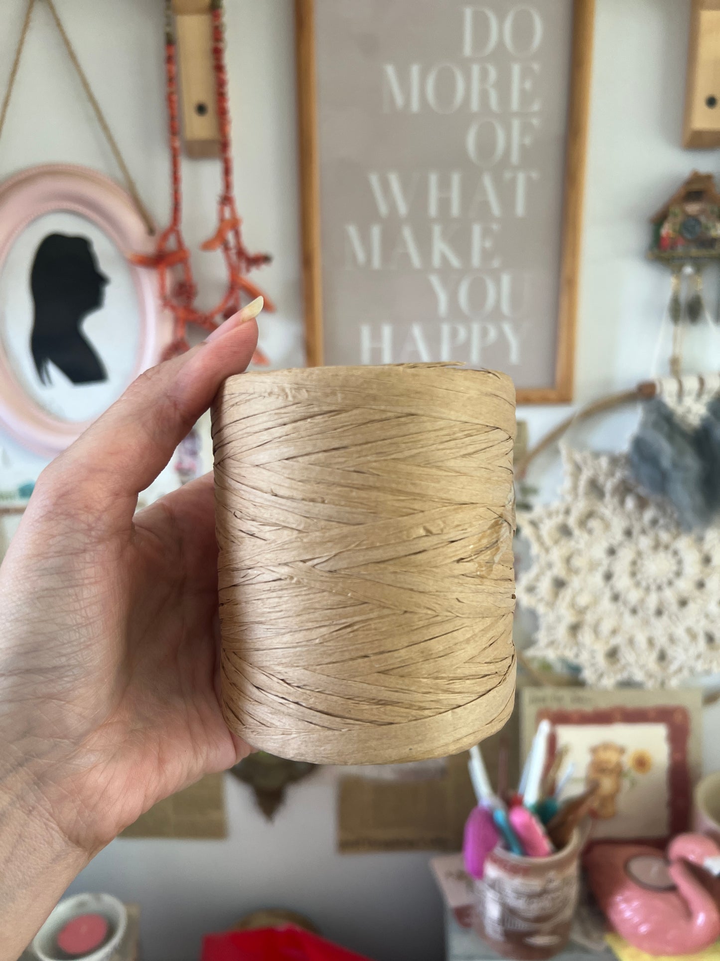 Raffia yarn