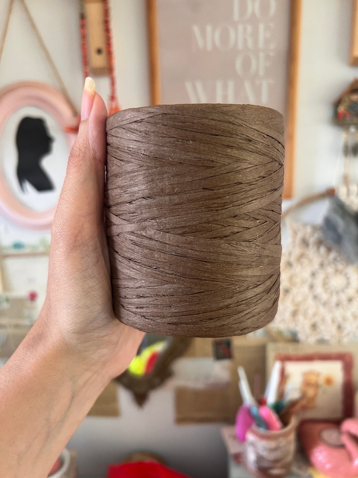 Raffia yarn