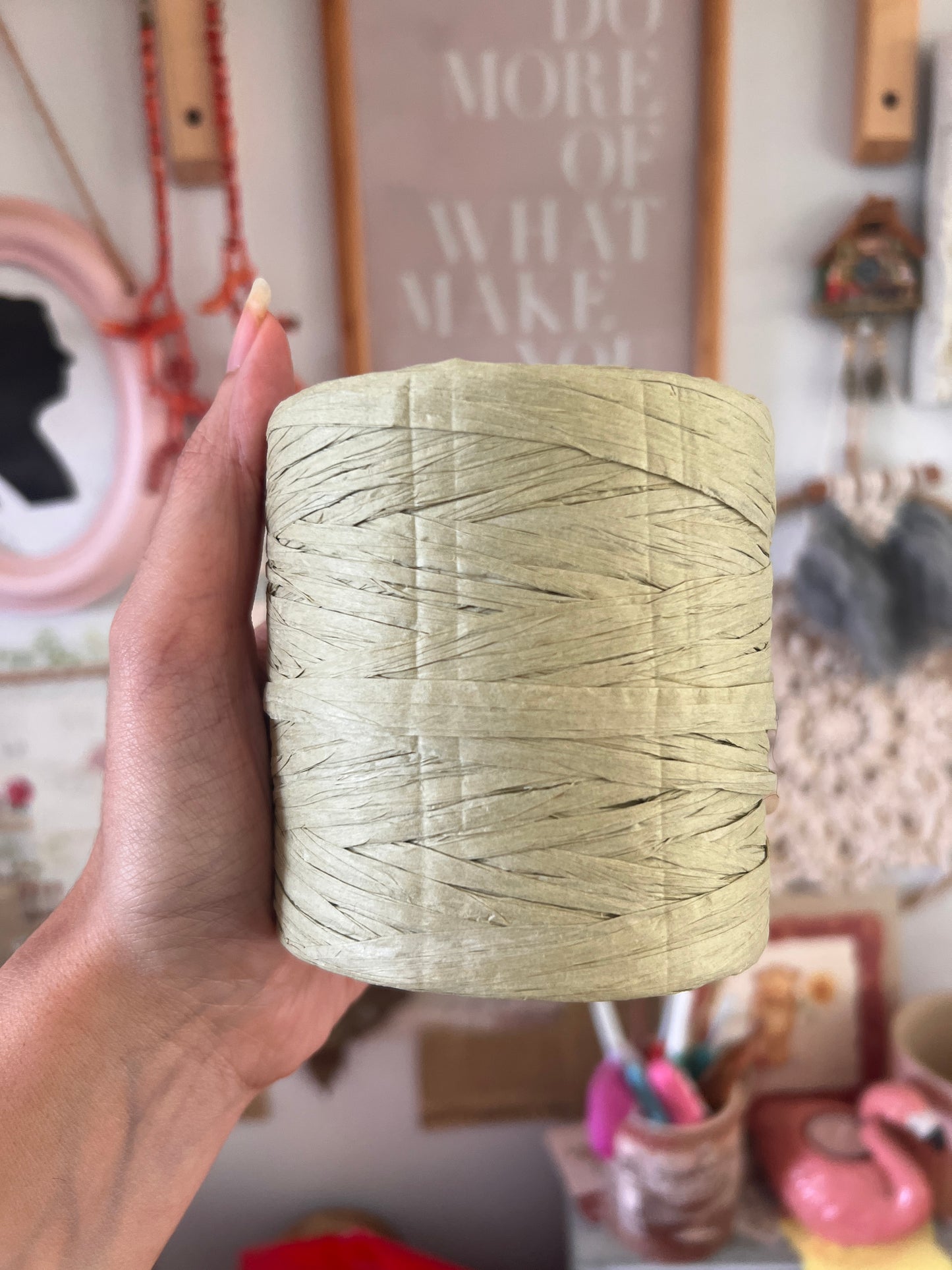 Raffia yarn