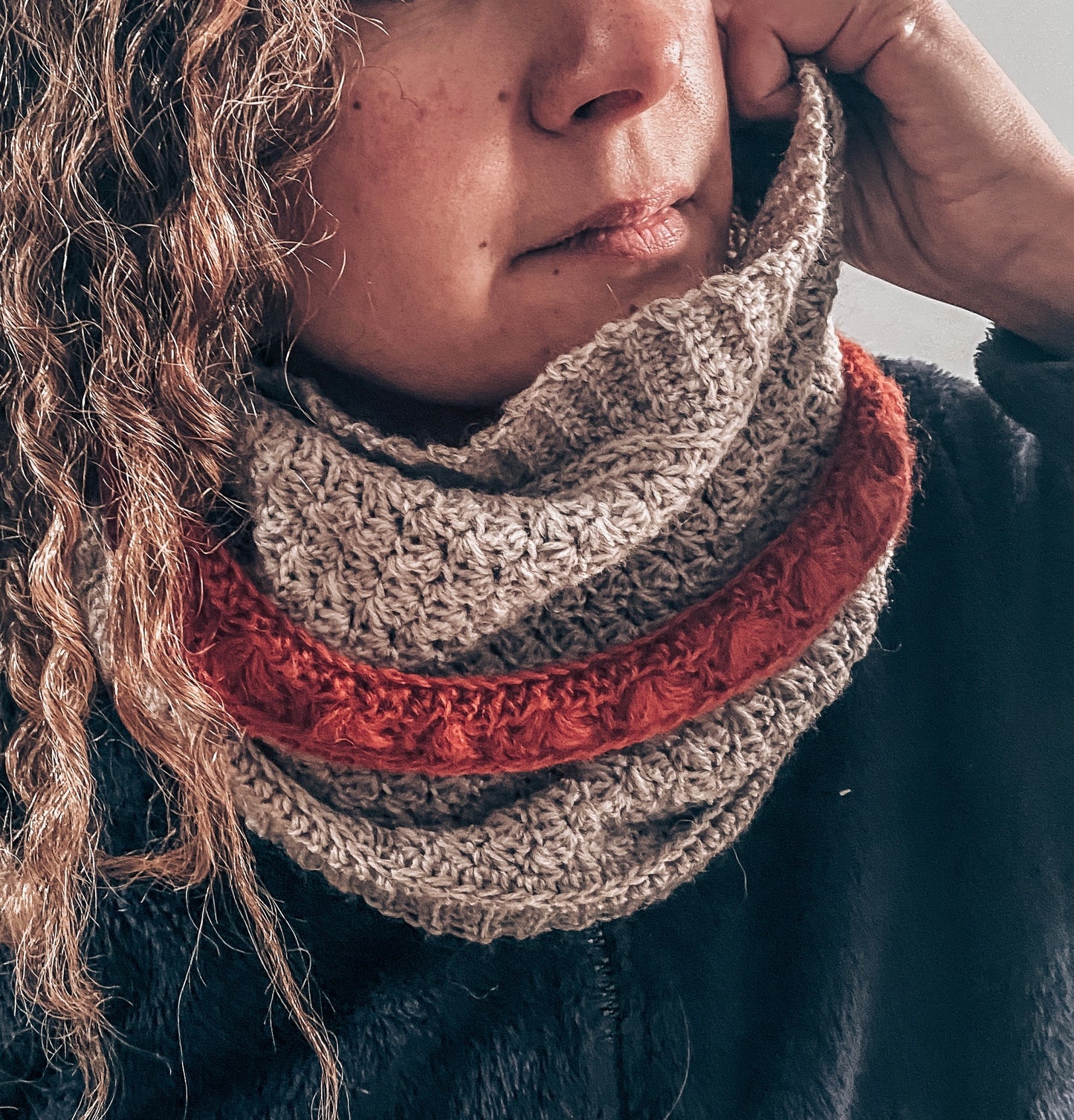 The Hygee cowl crochet pattern