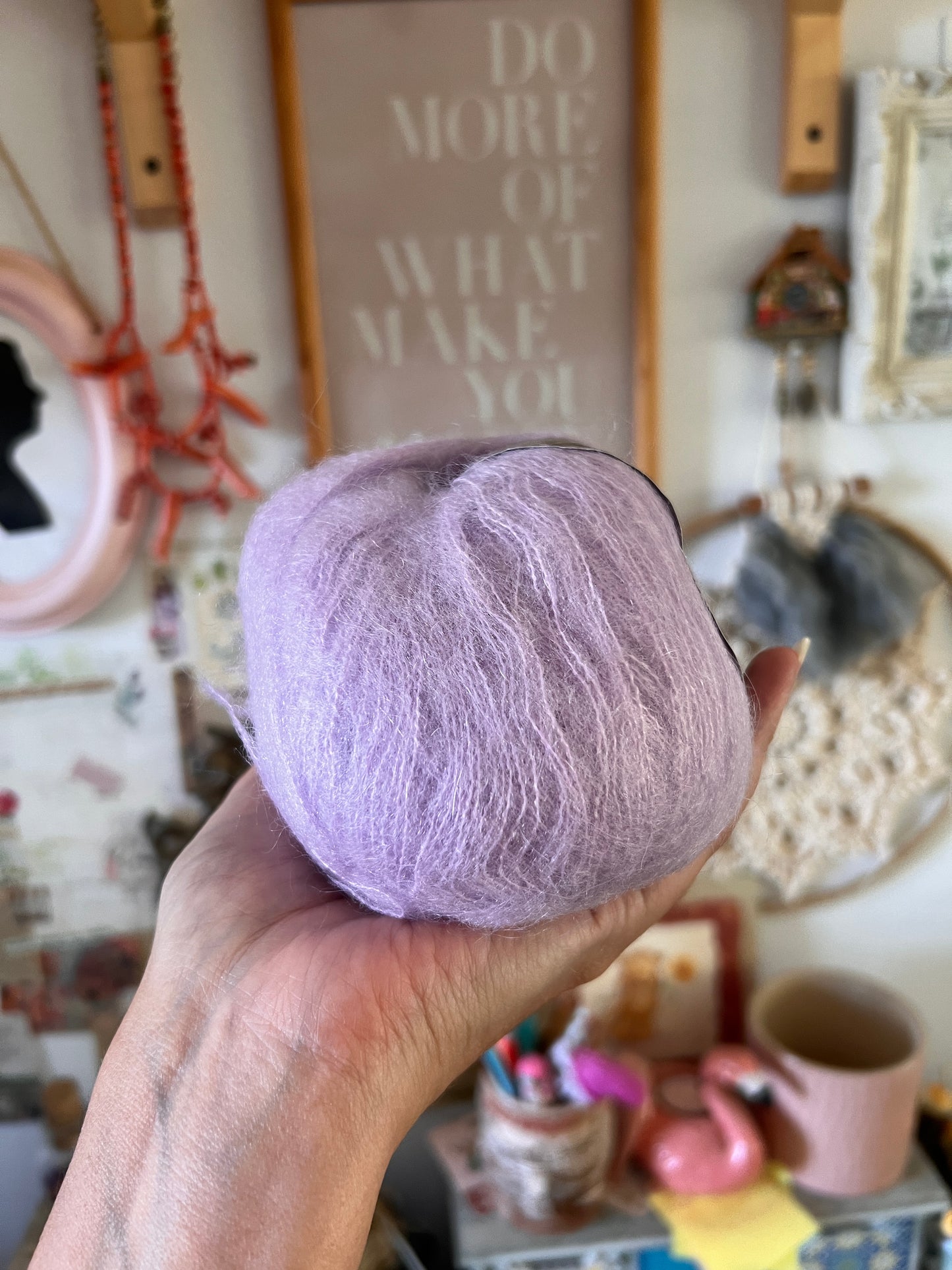 Mohair Kid silk