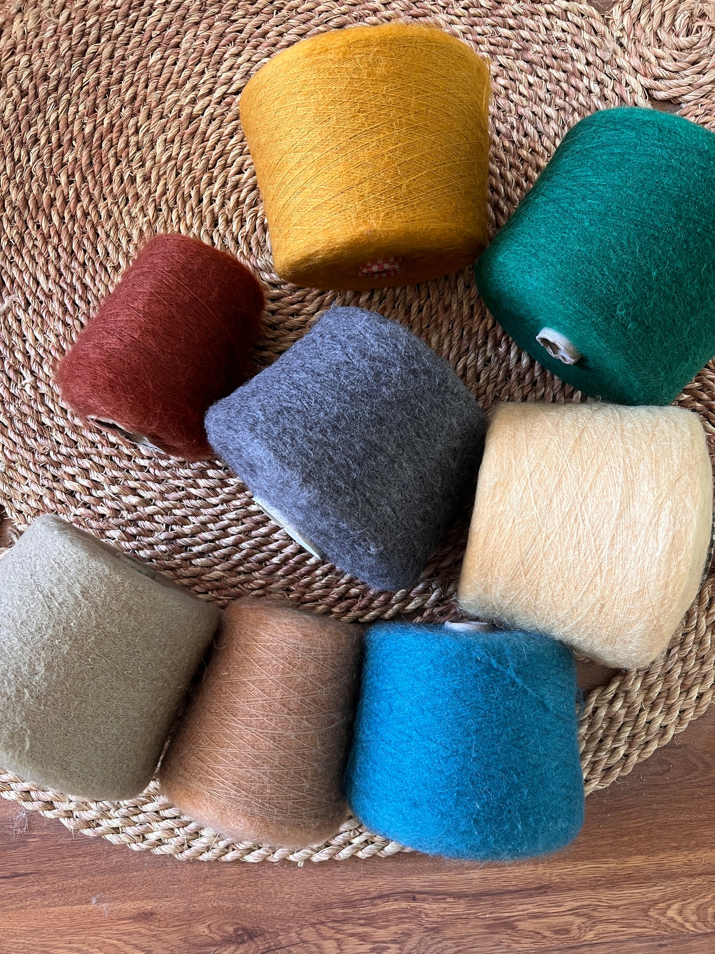 Mohair yarn