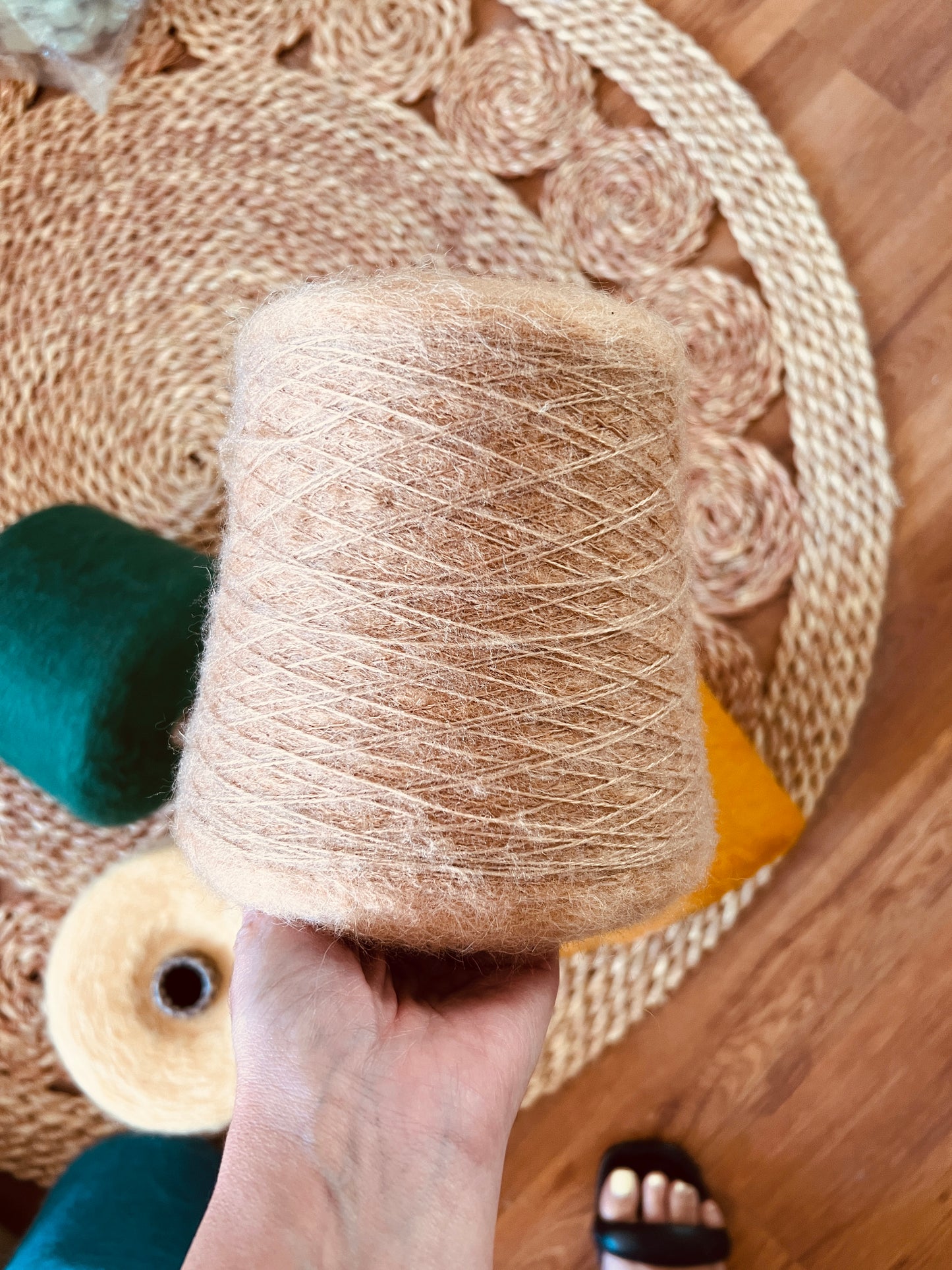 Mohair yarn