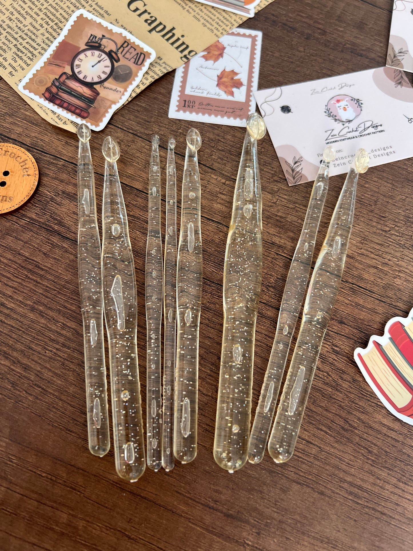 Crystal Crochet Hooks