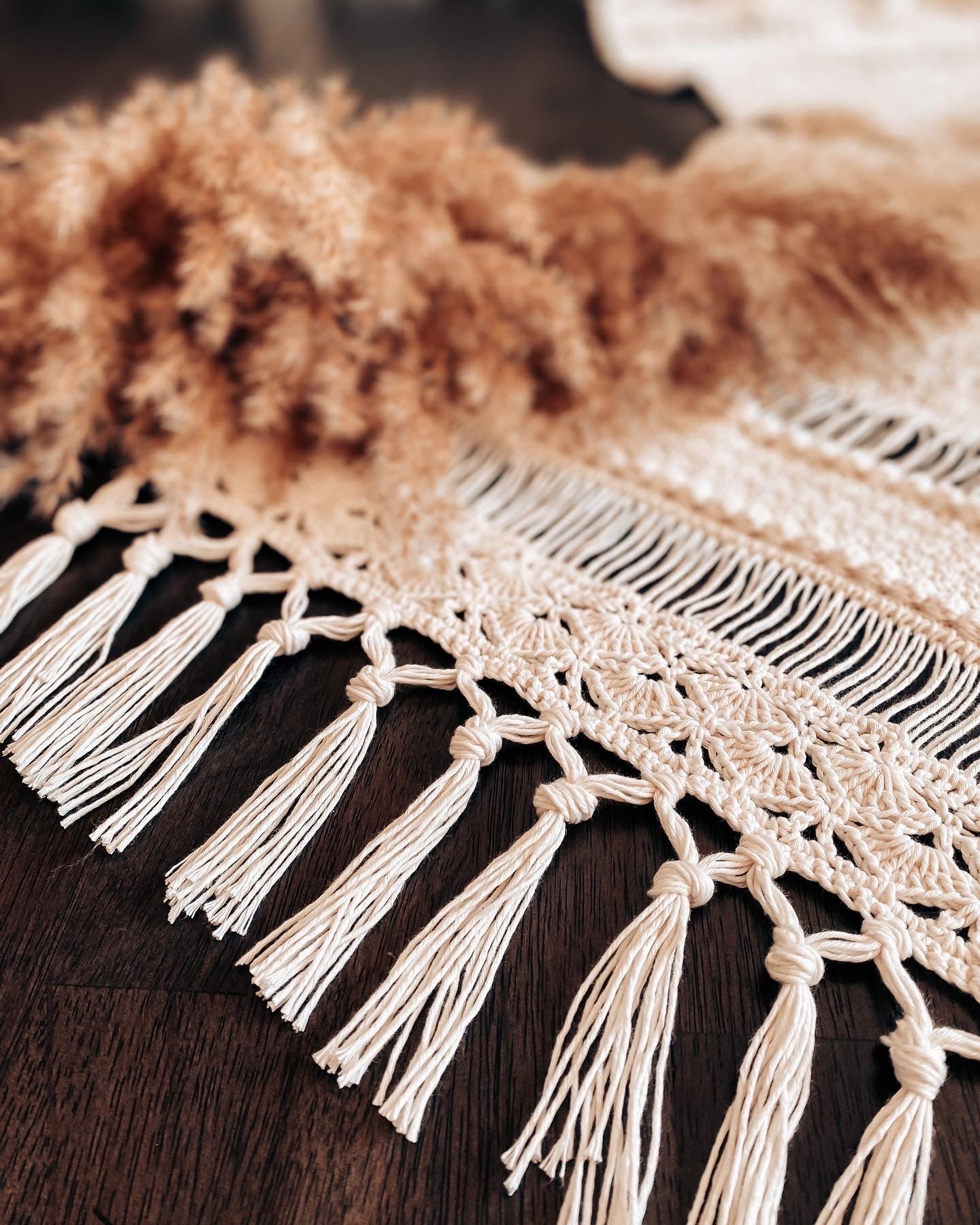 Woodstock Table Runner Crochet pattern