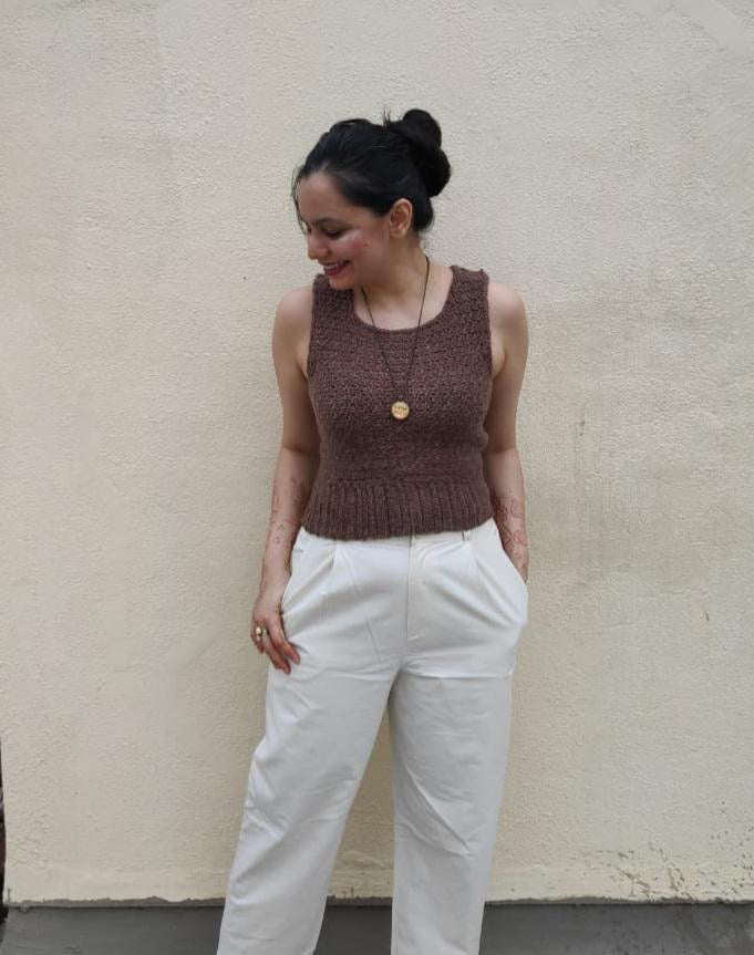 Hawaiian Breeze Summer Top Crochet Pattern نسخة عربي