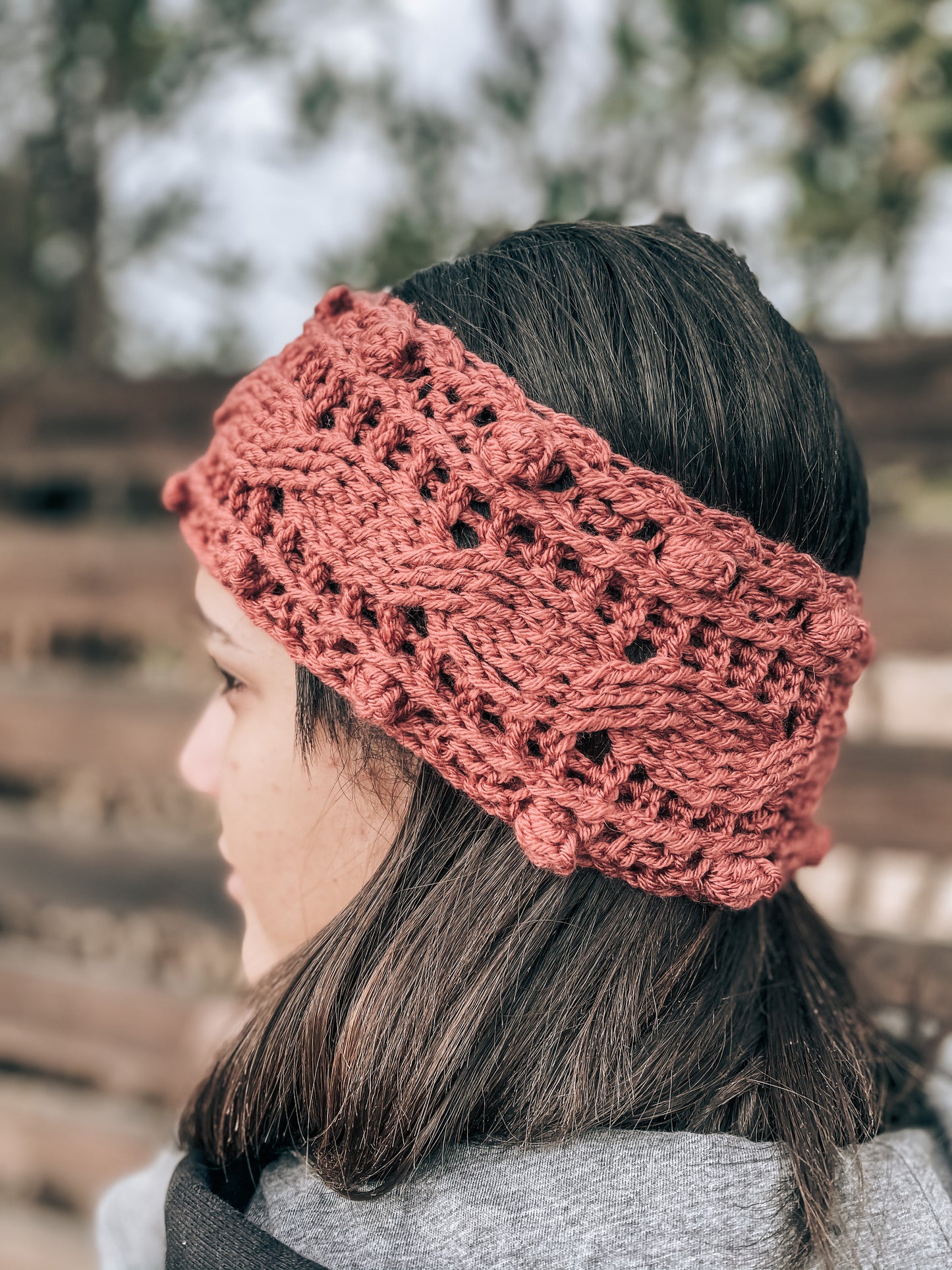 The Cable Headband Crochet pattern