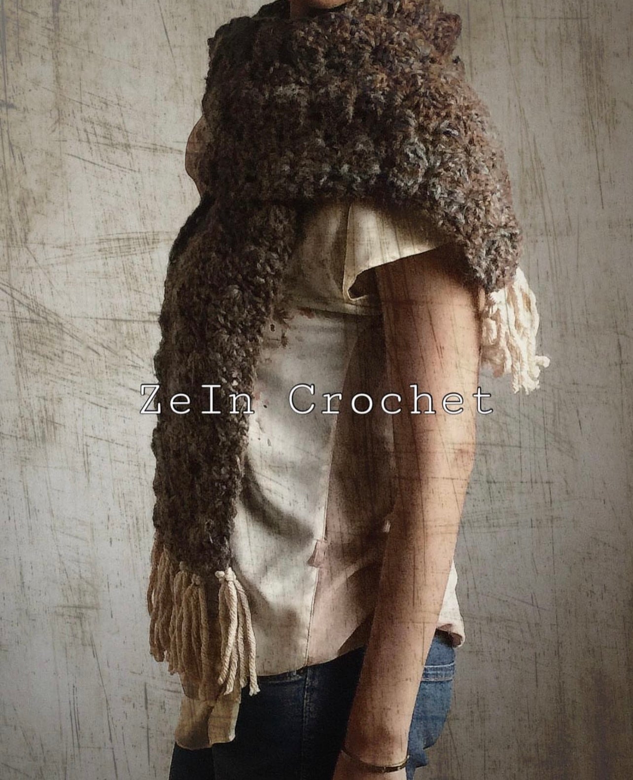 The Fluffy Scarf Crochet Kit