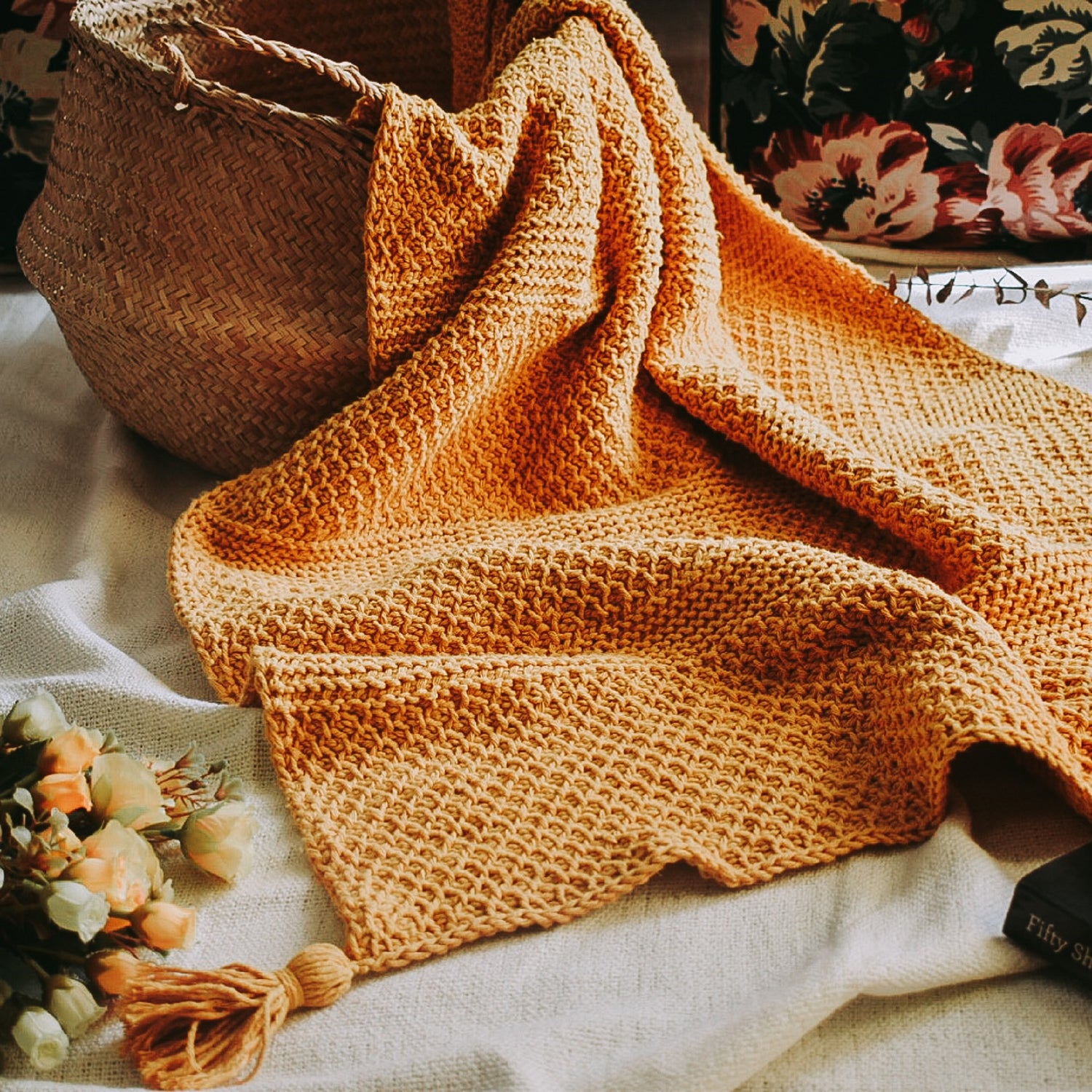Tunisian Crochet afghan - The vintage Tunisian Afghan pattern by Zein Crochet Designs