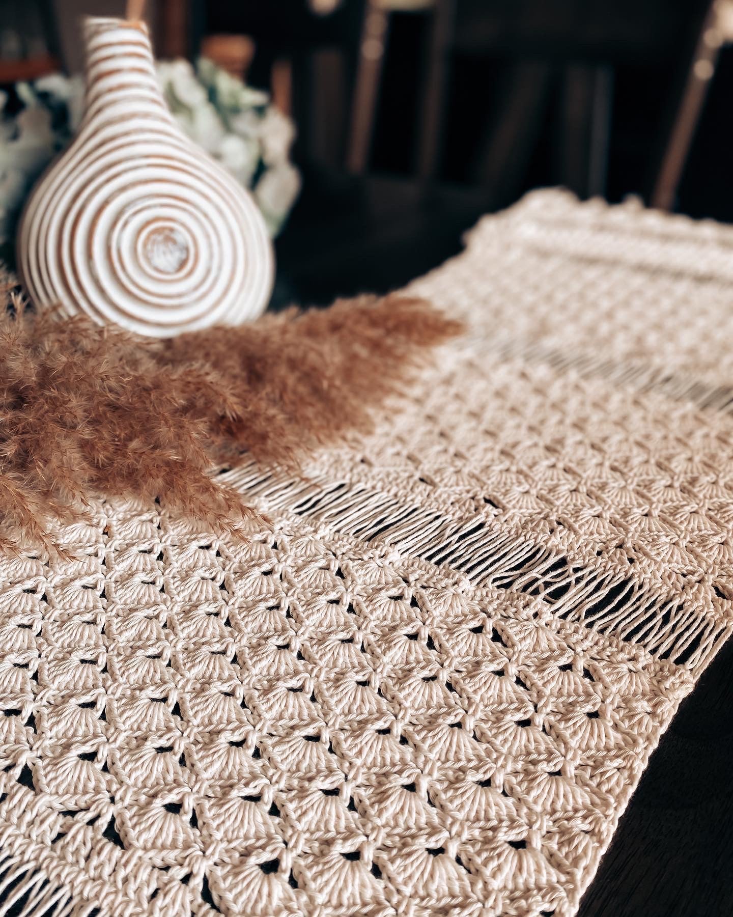 Woodstock Table Runner Crochet kit