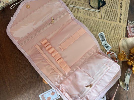 Crochet storage wallet