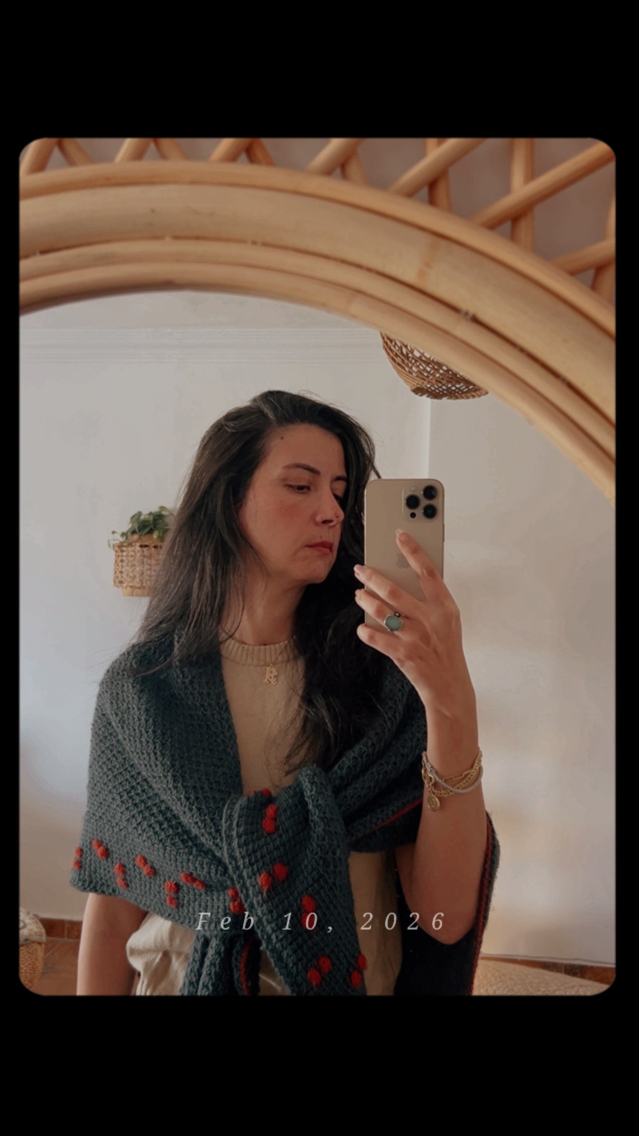 Ivy Shawl Tunisian Crochet Along