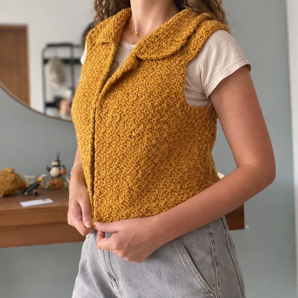 Camo Vest Crochet Along