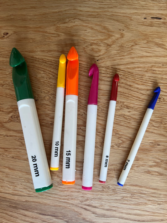 Plastic Crochet Hooks