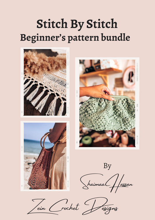 Stitch by Stitch (Beginner’s Pattern Bundle)