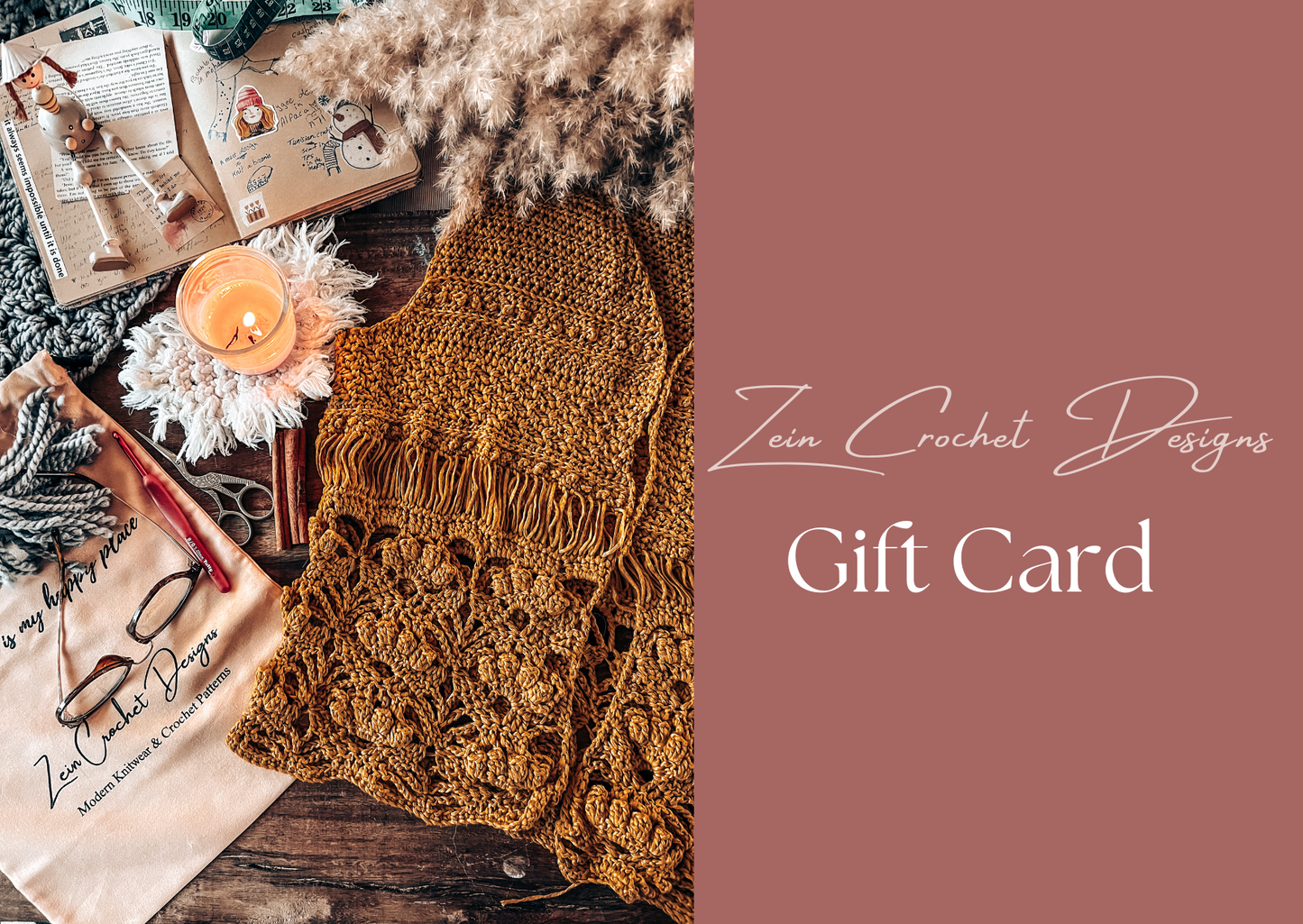 Zein Crochet Designs gift Card