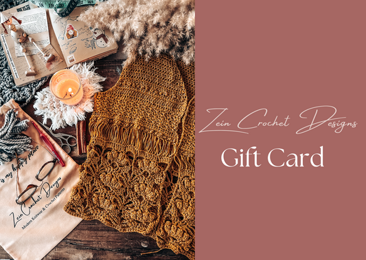 Zein Crochet Designs gift Card