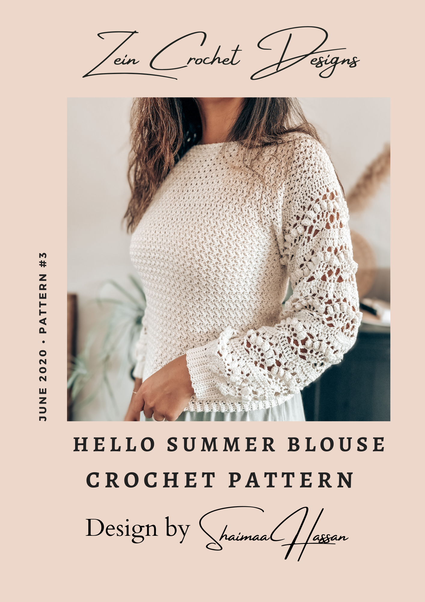 Hello Summer Blouse Crochet pattern