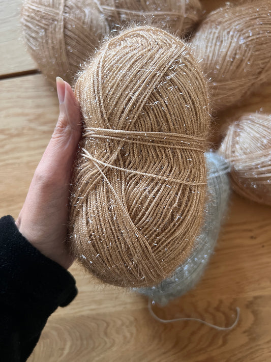 خيط سلسة Glitter