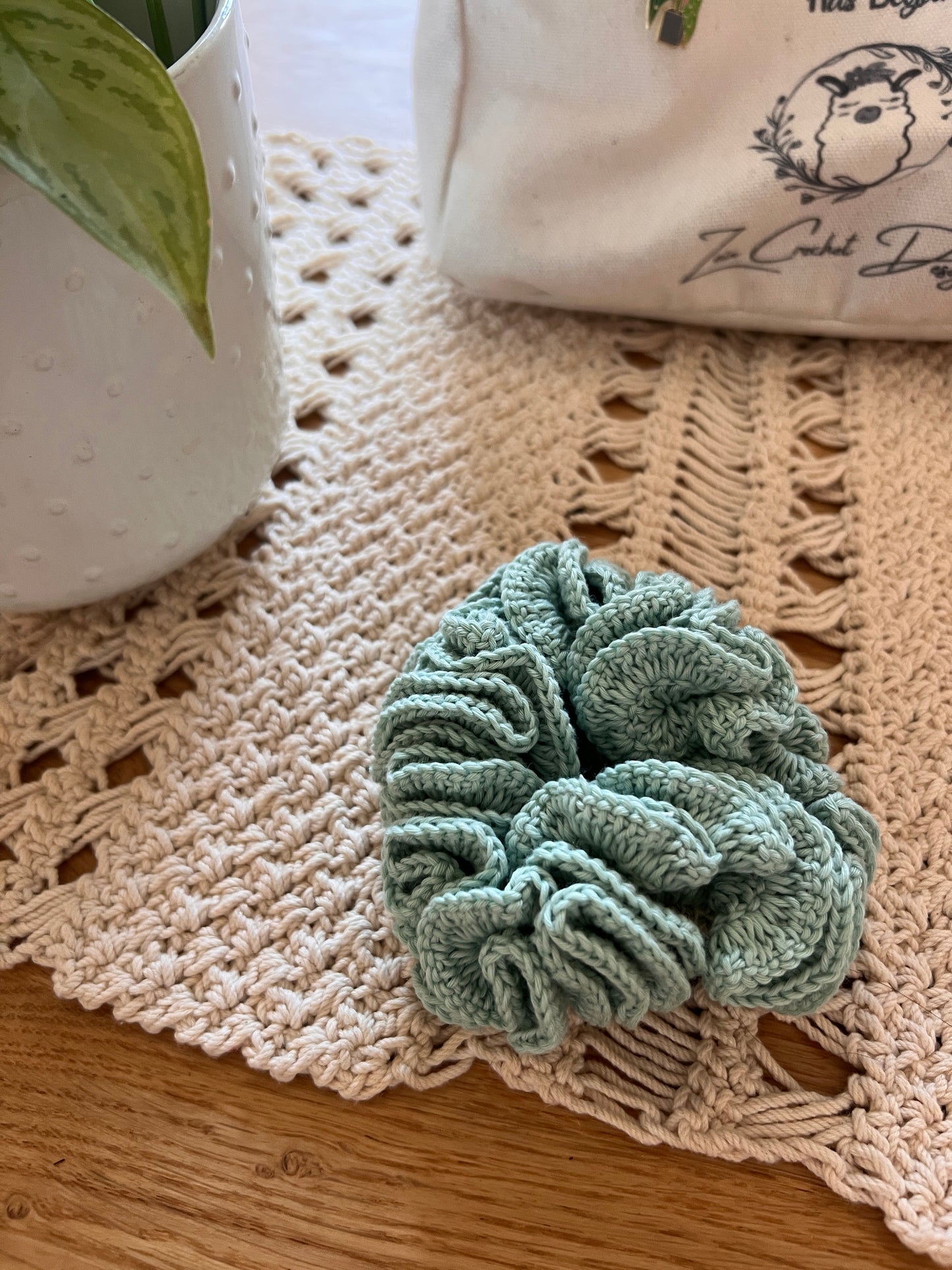 The Coral Scrunchie - Handmade