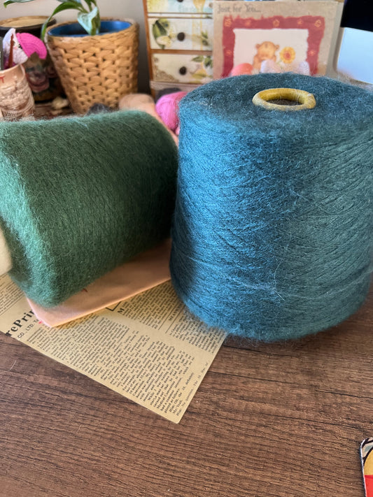 Mohair yarn