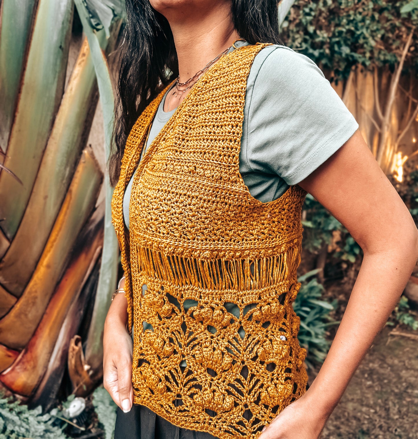 Boho Vest Crochet Pattern