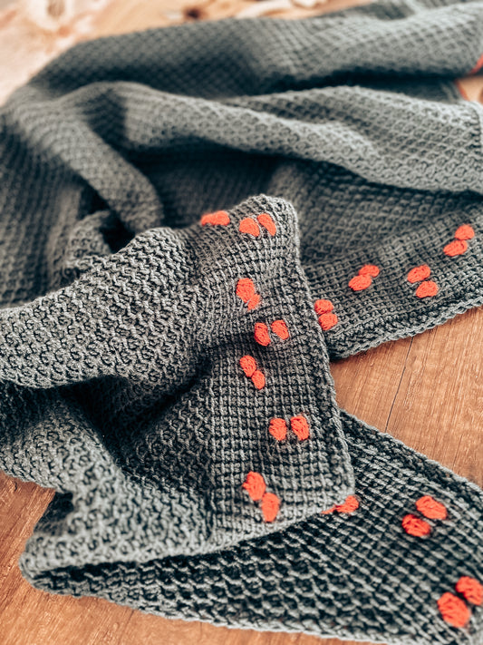 Ivy Shawl Tunisian Crochet Along