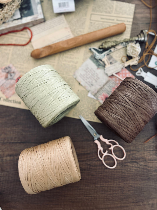Raffia yarn