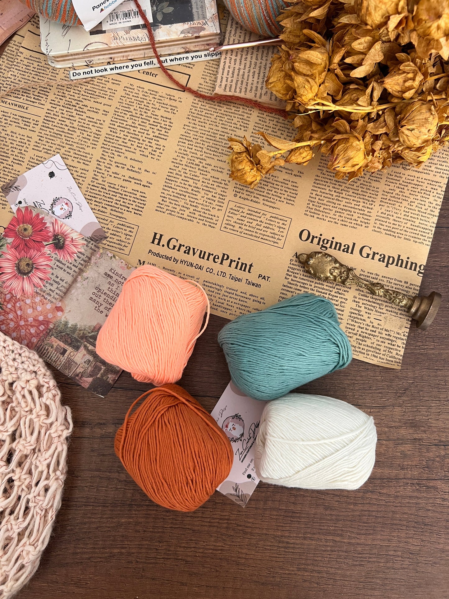 Cotton Yarn (fingering)