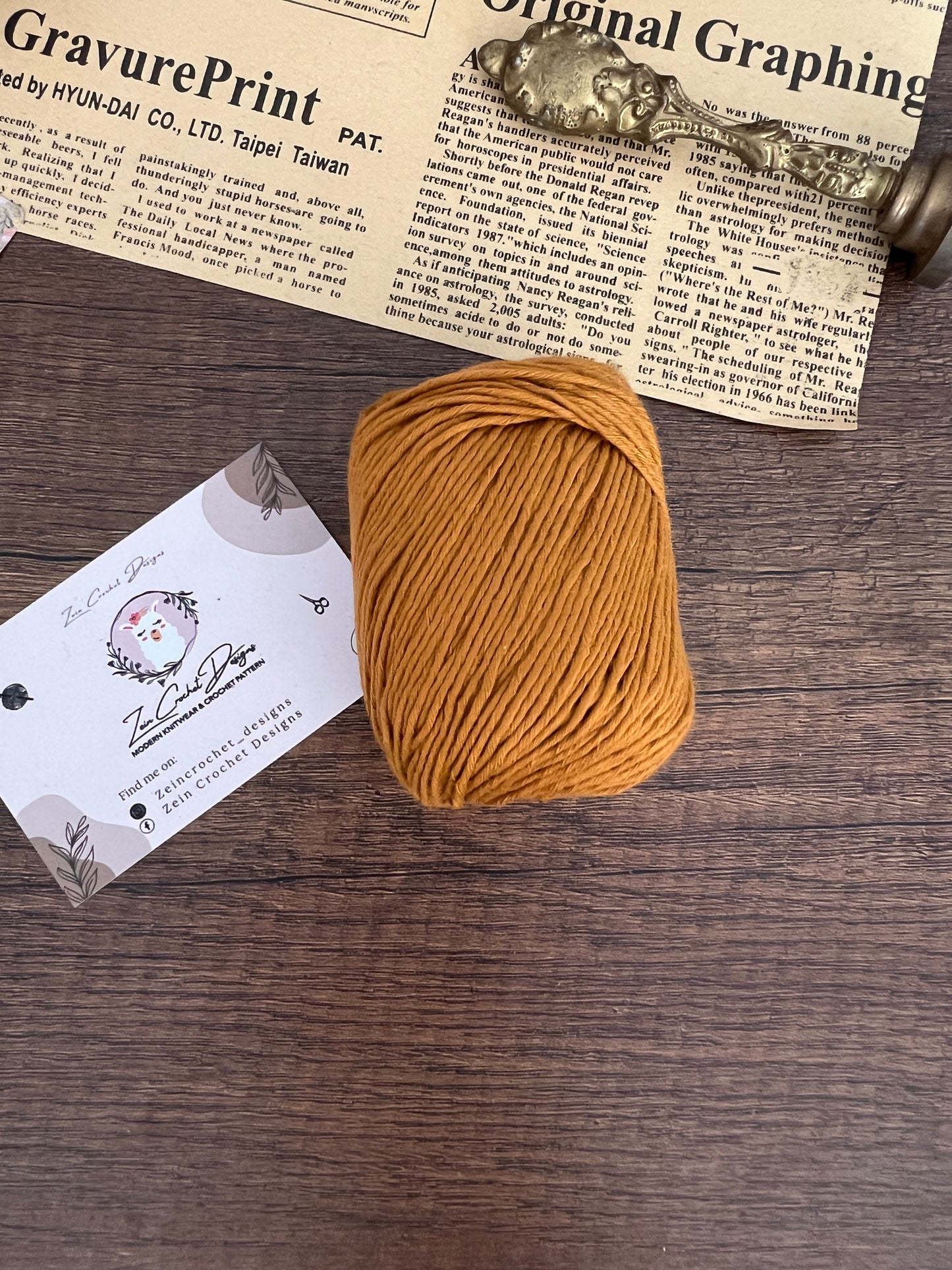 Cotton Yarn (fingering)