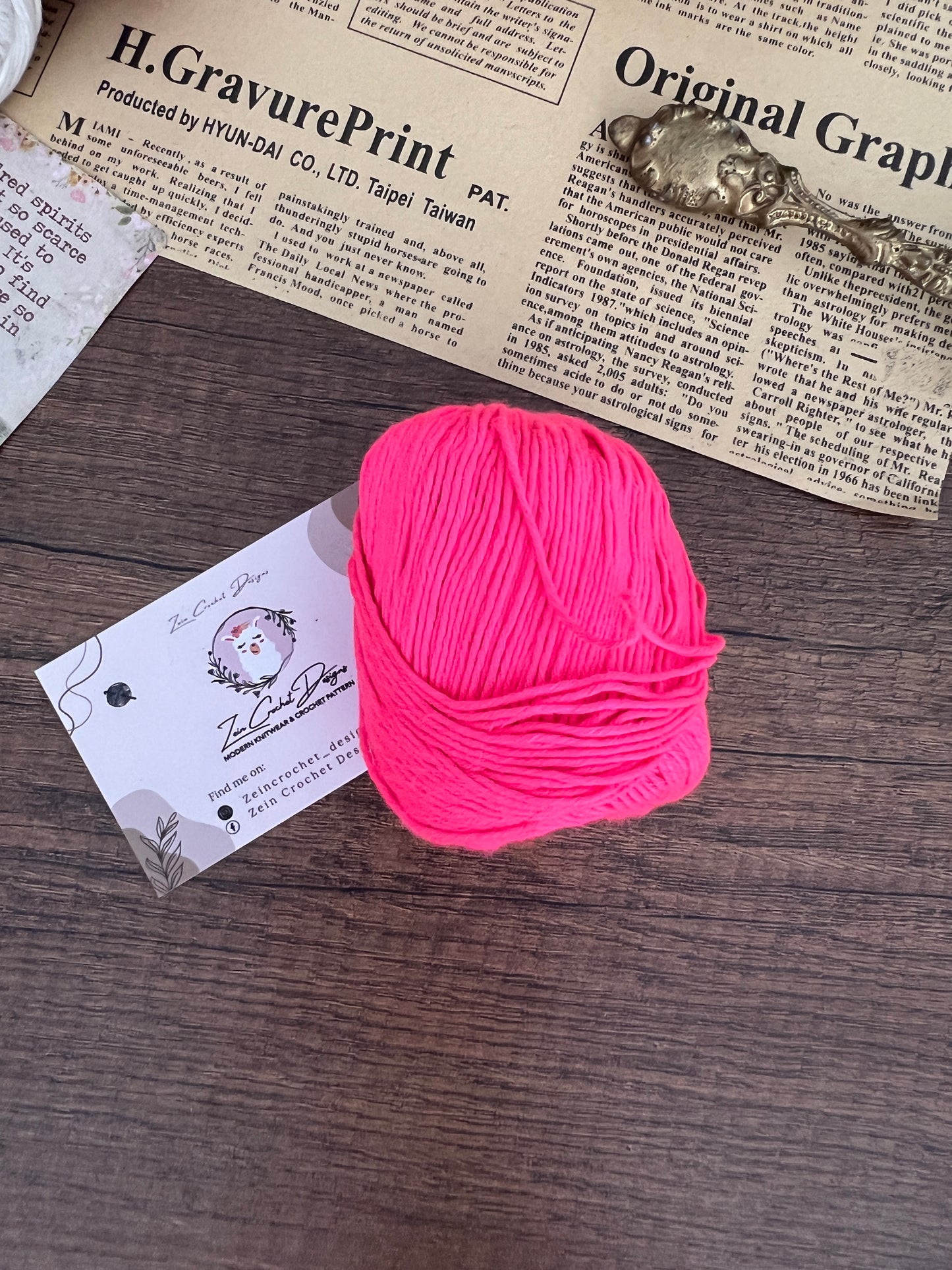 Cotton Yarn (fingering)