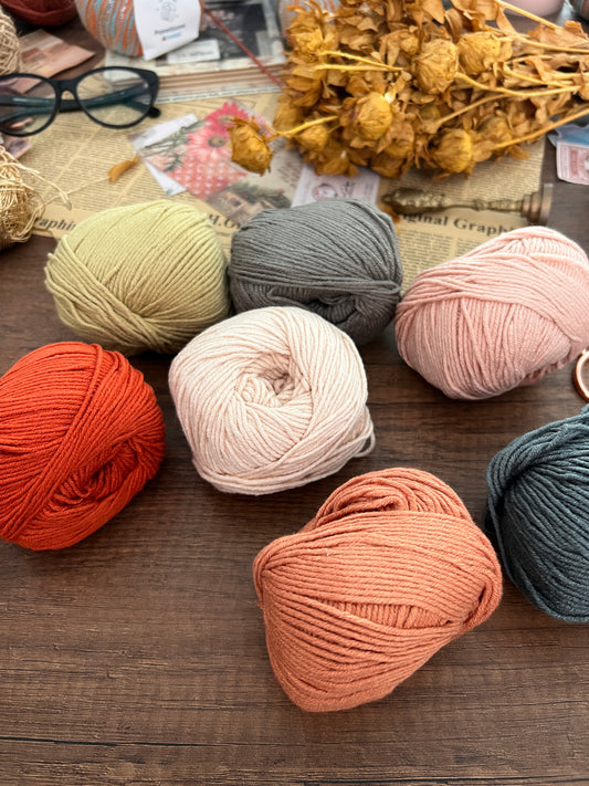 Cotton/Acrylic Yarn