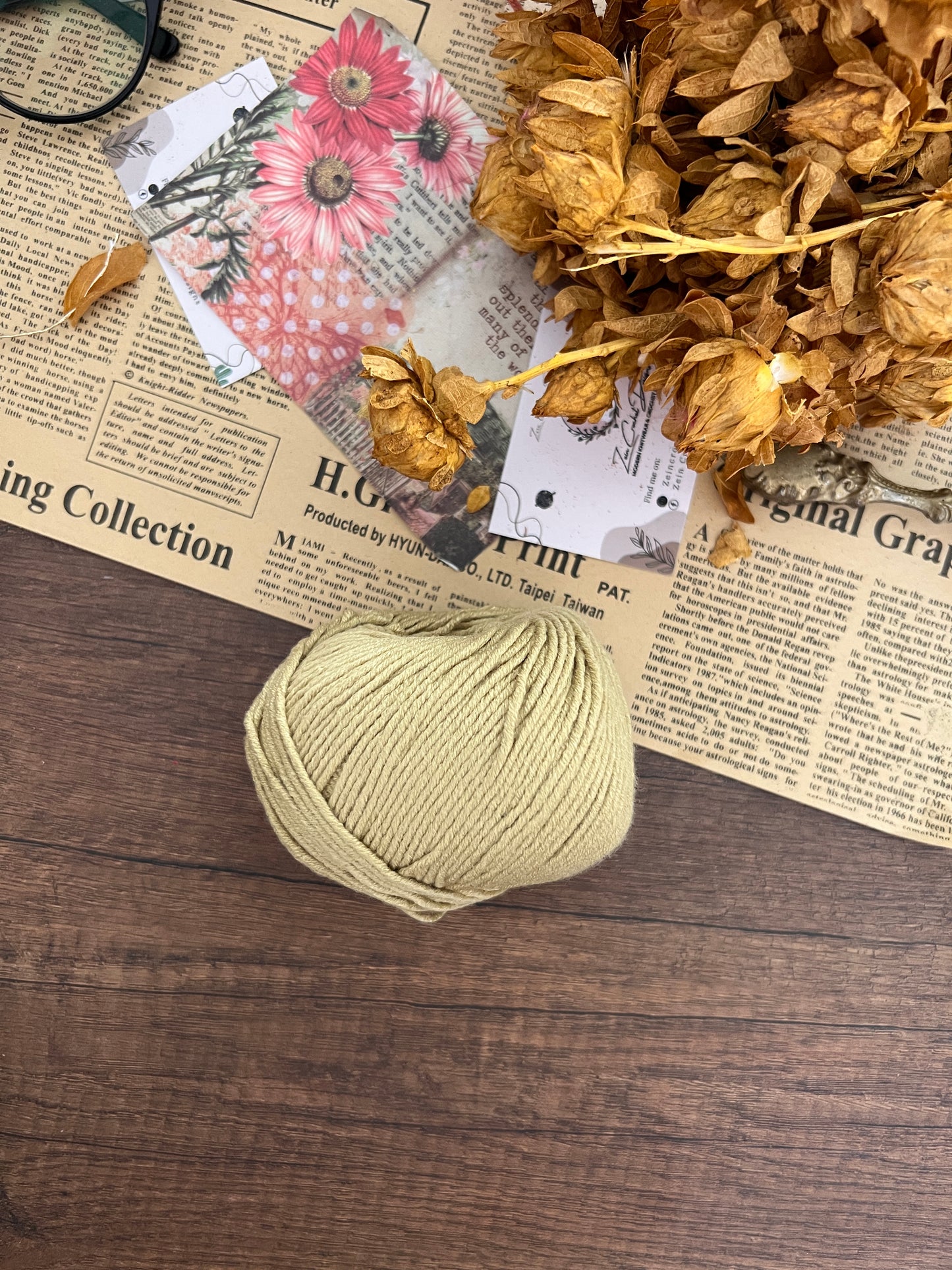 Cotton/Acrylic Yarn