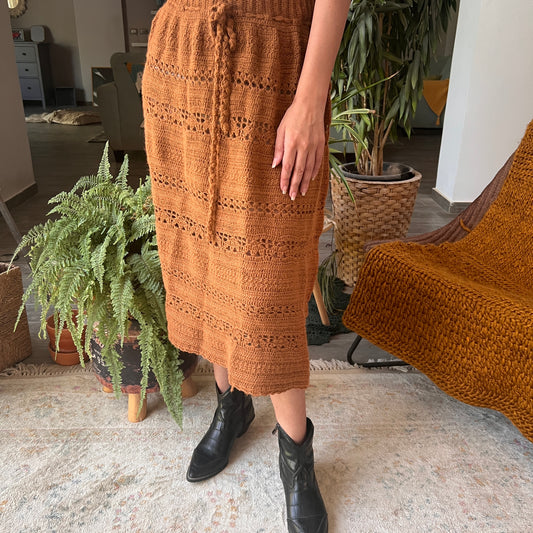 Cinnamon Twist Skirt Crochet pattern