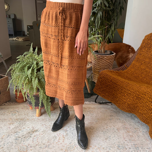 Cinnamon Twist Skirt Crochet Along