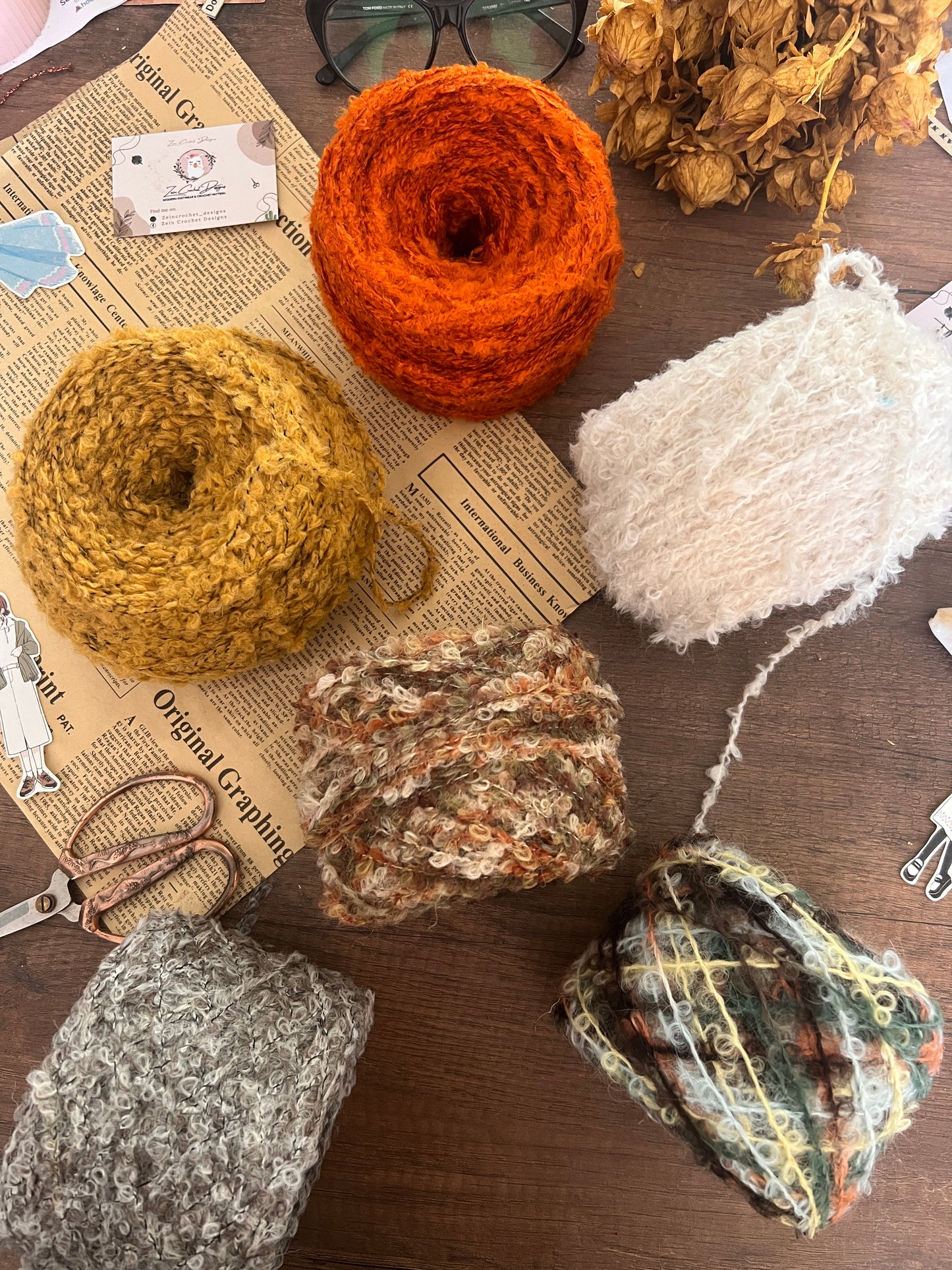 Boucle yarn